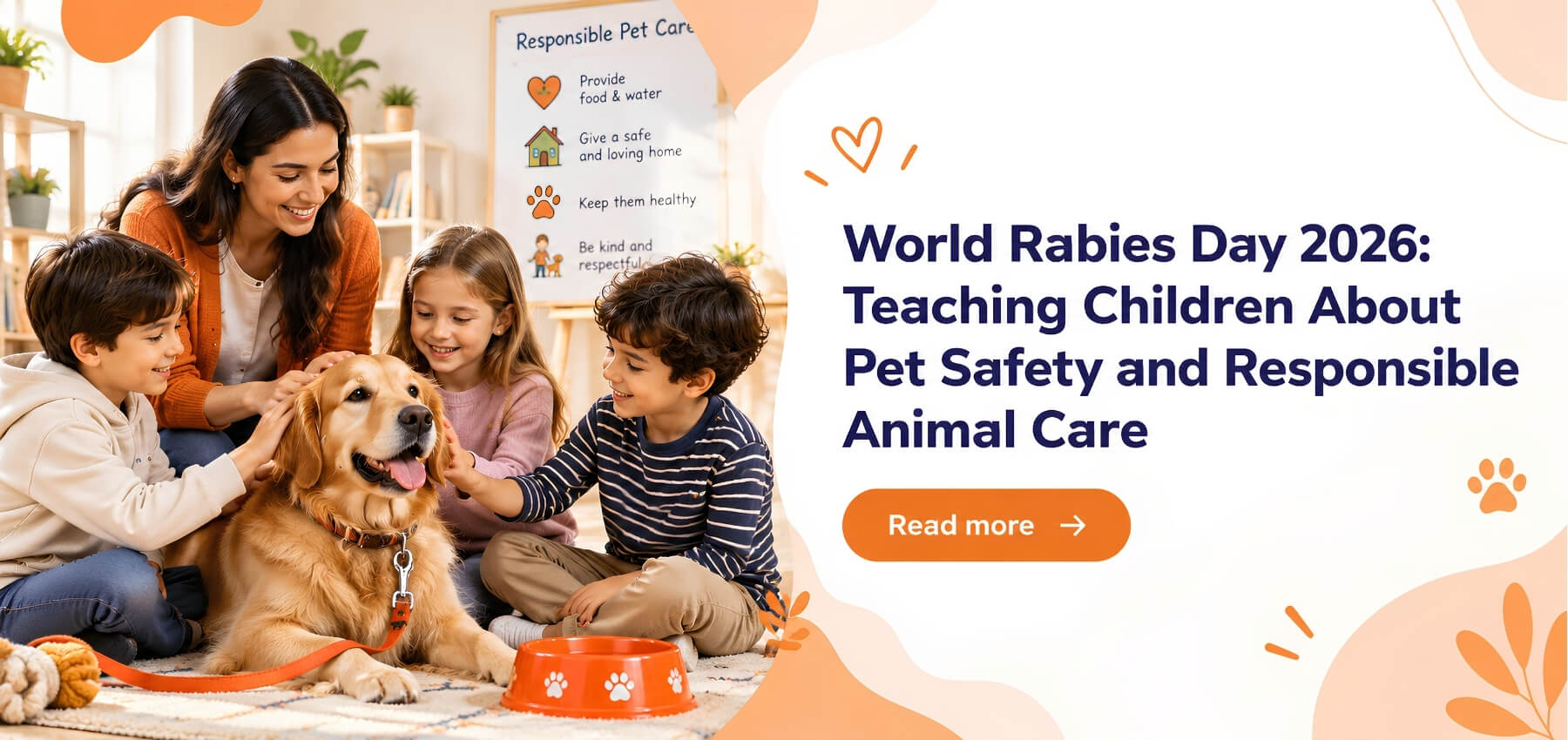 World Rabies Day 2026: Teaching Children About Pet Safety and Responsible Animal Care