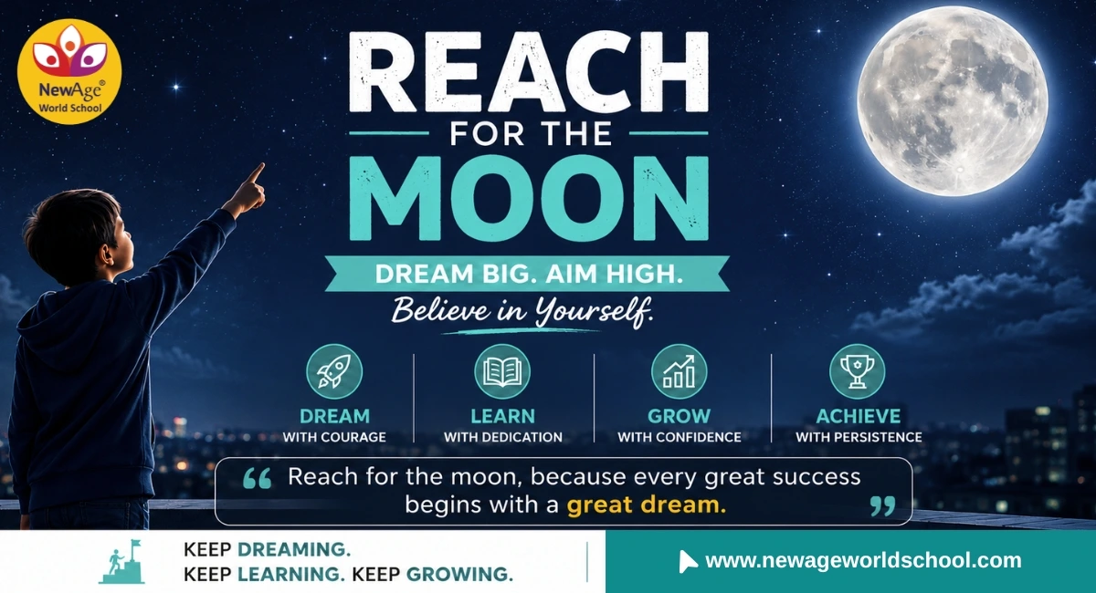 Reach for the Moon: Dream Big, Aim High and Believe in Yourself